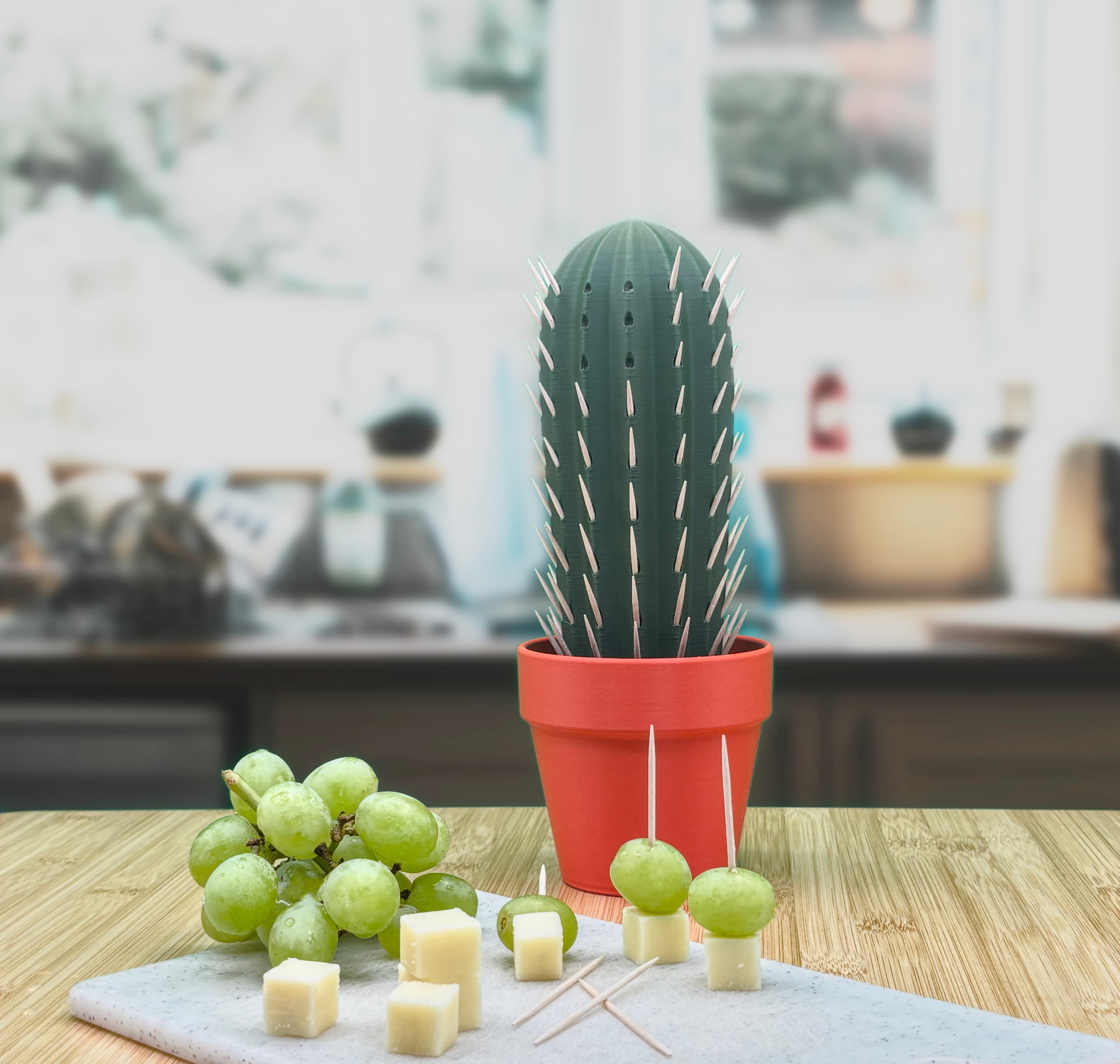 My version of ForgeCores Cactus Toothpick Holder I love it!
