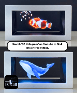 Hologram Ilusion Box / No Supports 3d model