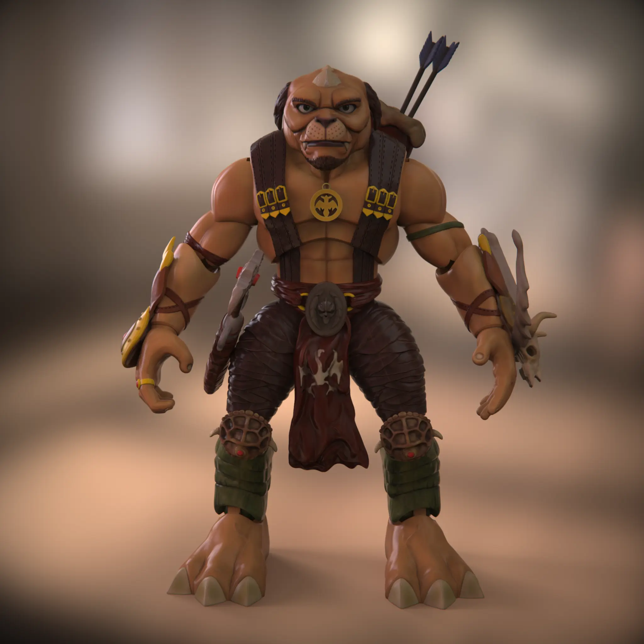 Small Soldiers Archer 3d model