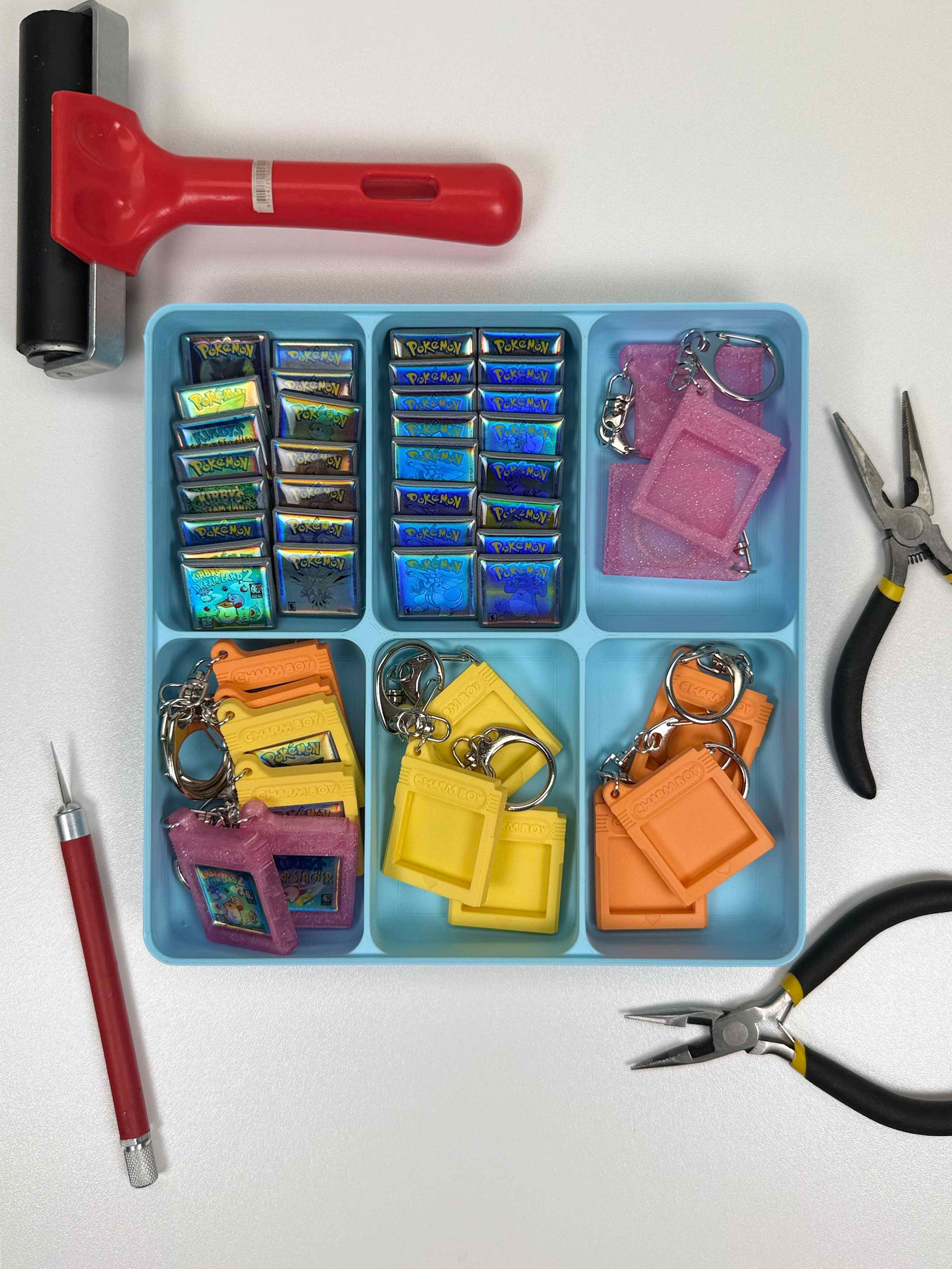Stackable Bento Tray Organisers 3d model