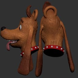 Grinch and Max Christmas Ornament 3d model