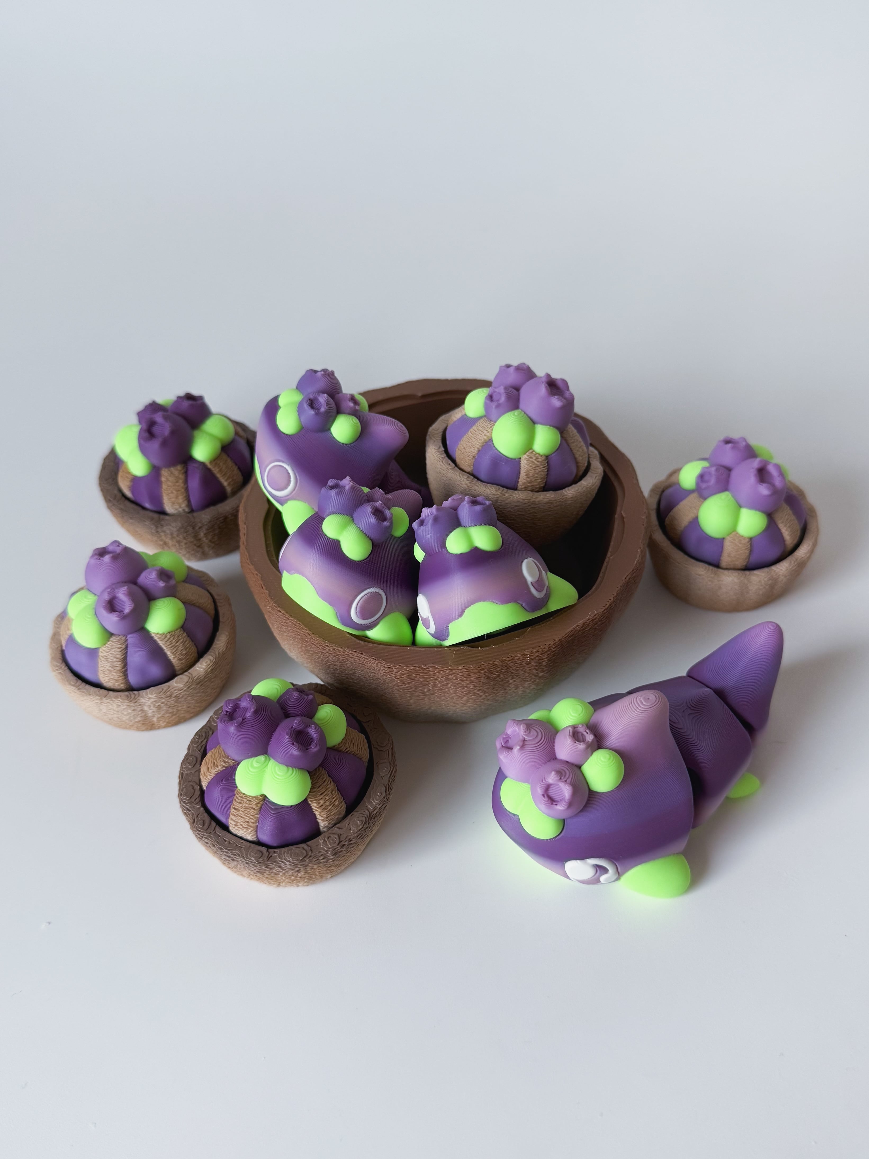 Blueberry Shark and Clicker 3d model