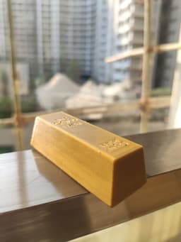 Gold Brick 3d model
