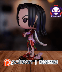 Boa Hancock Funko style 3d model