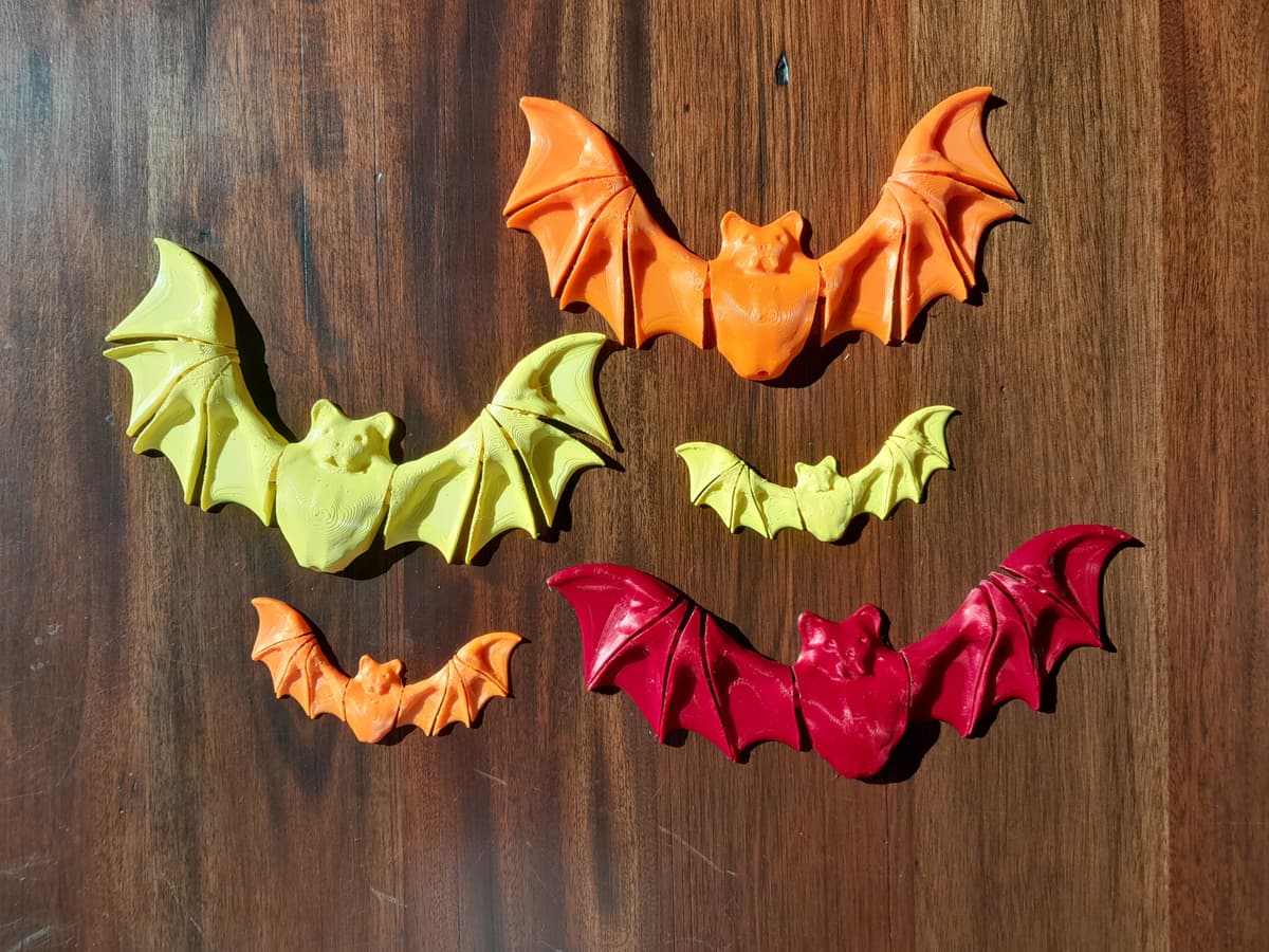Floaxy Bat Flexy Fidget Bat and Halloween decoration - 3D model by Digital North ...