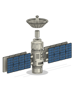 Satellite - Tiny Turbos 3d model
