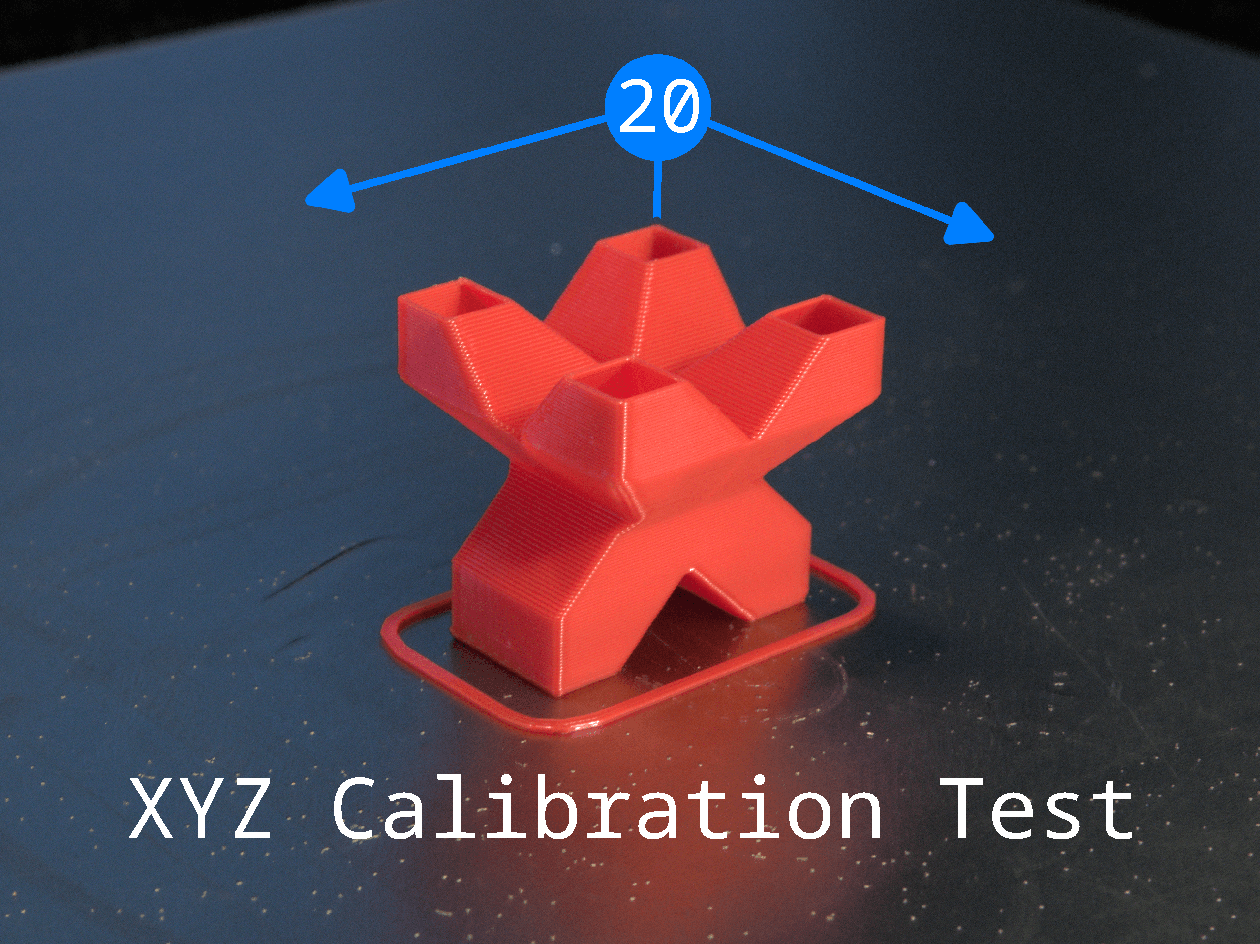 XYZ Calibration Test - Vase Mode 3d model