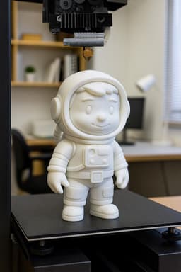 Astronaut Cartoon 3d model