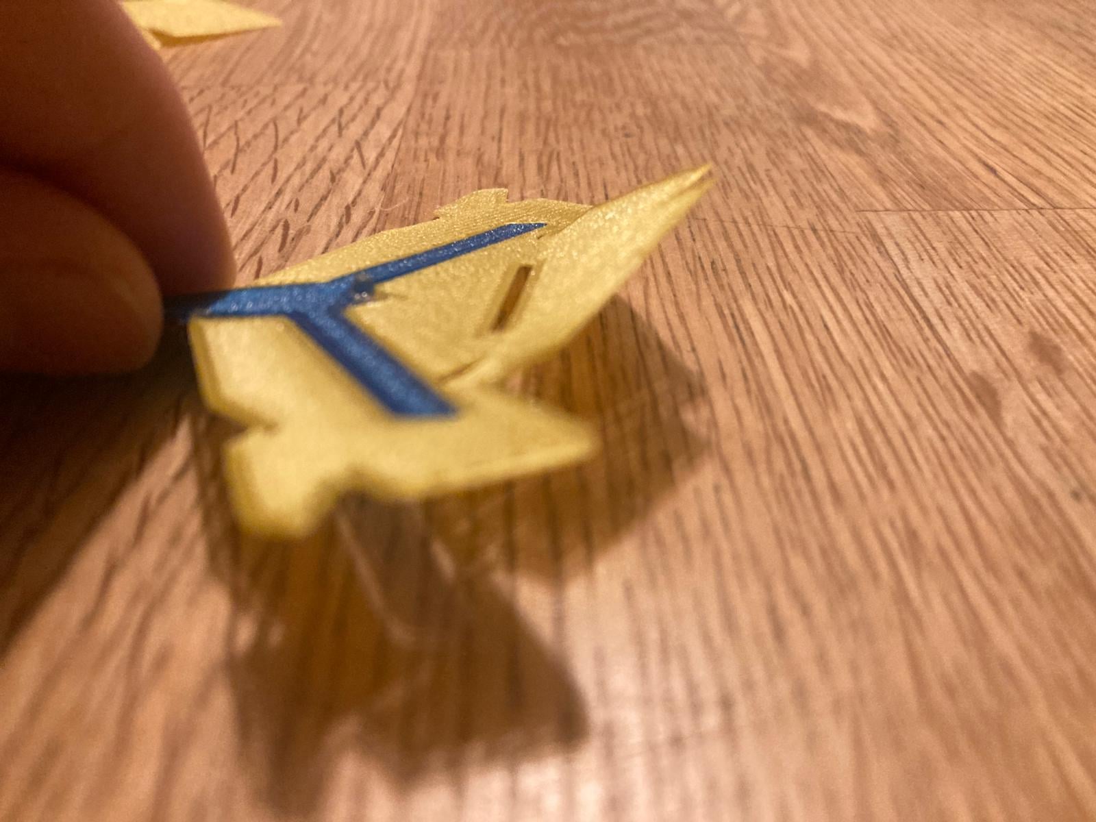 Fliegender Vogel 3d model