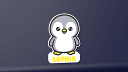 Cute Penguin - LED Strip compatible 3d model