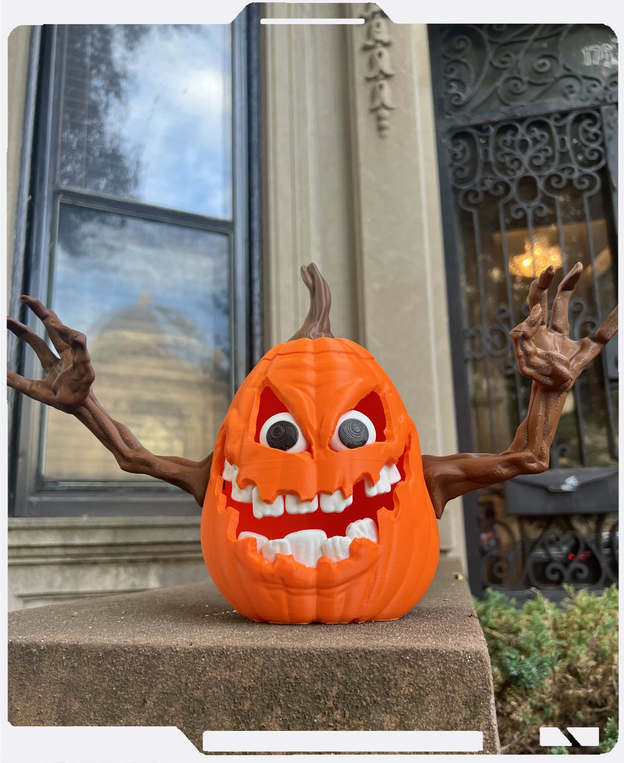 harry the scary jack o lanterb 3d model