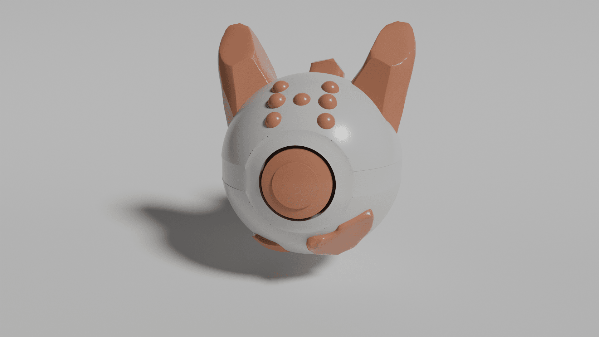 RockBall Fidget clicker 3d model