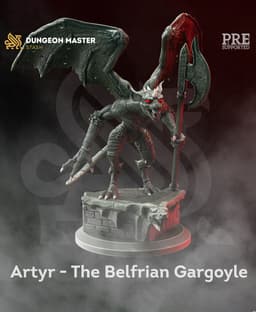 Artyr The Belfrian Gargoyle 3d model