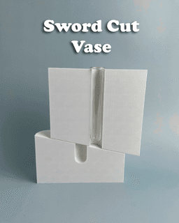 Sword Cut Vase 3d model