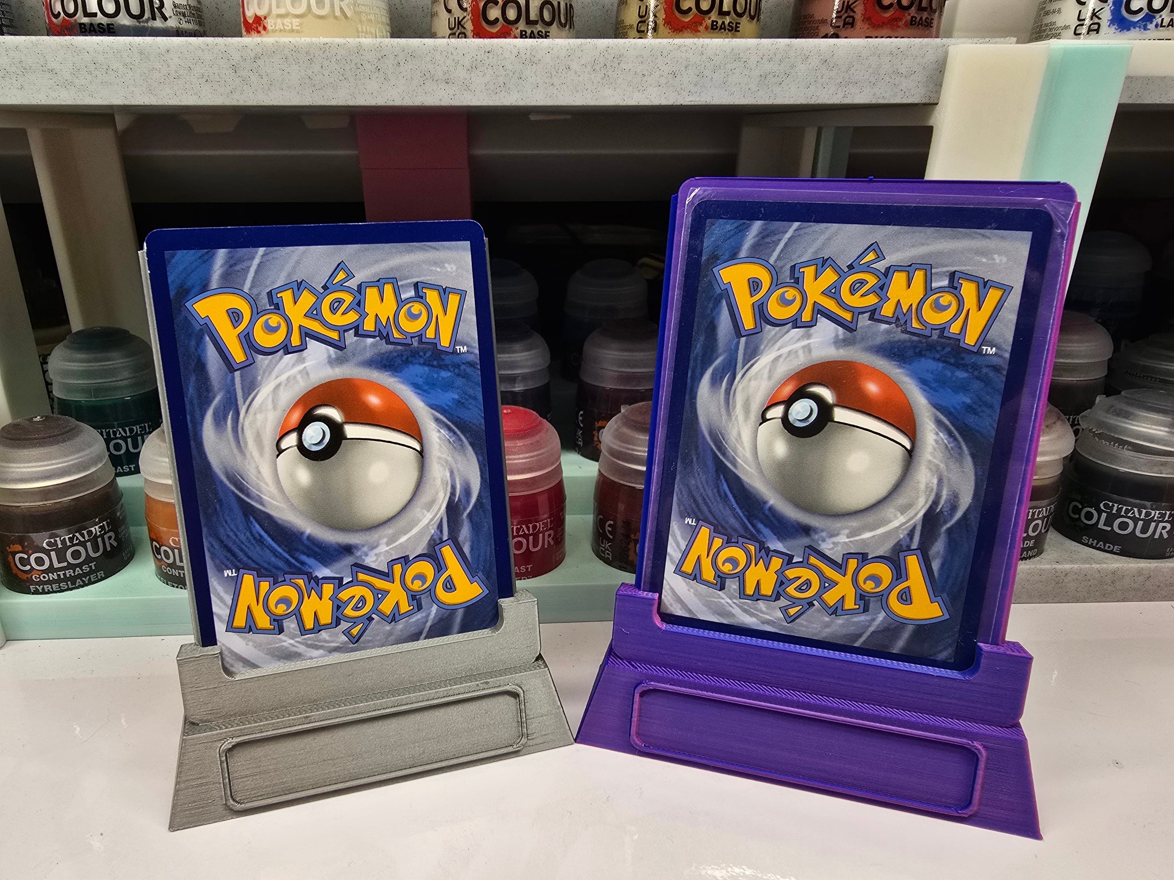 Trading Card Stands 3d model