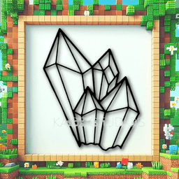 cyrstal cluster wall art crystals wall decor 2d art 3d model