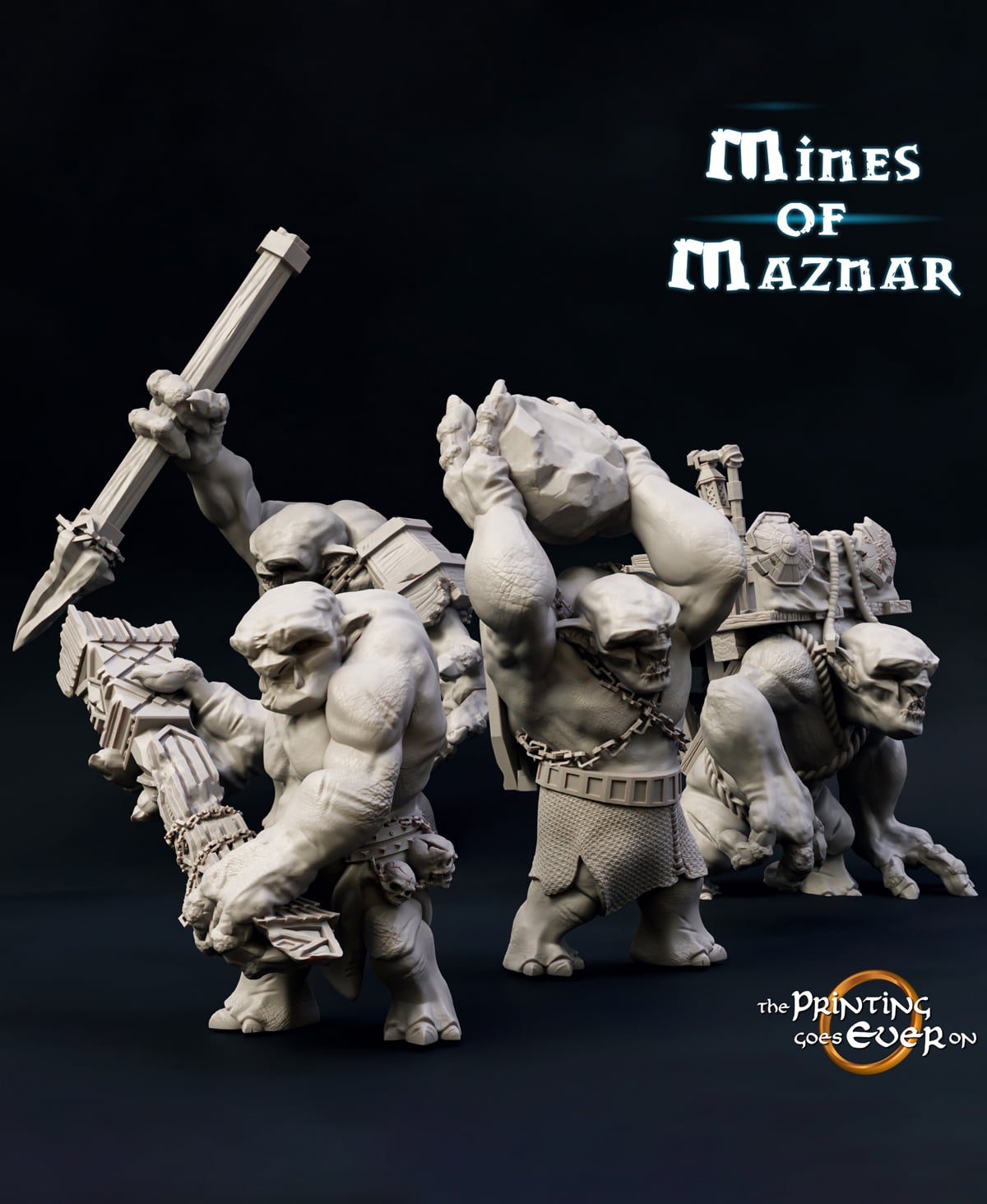 Cave Troll Bundle 3d model