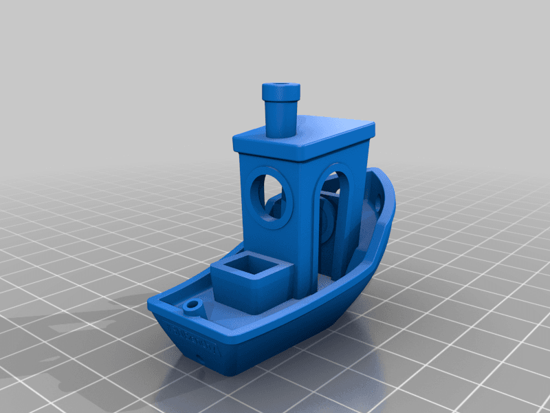 Benchy in a Storm 3d model
