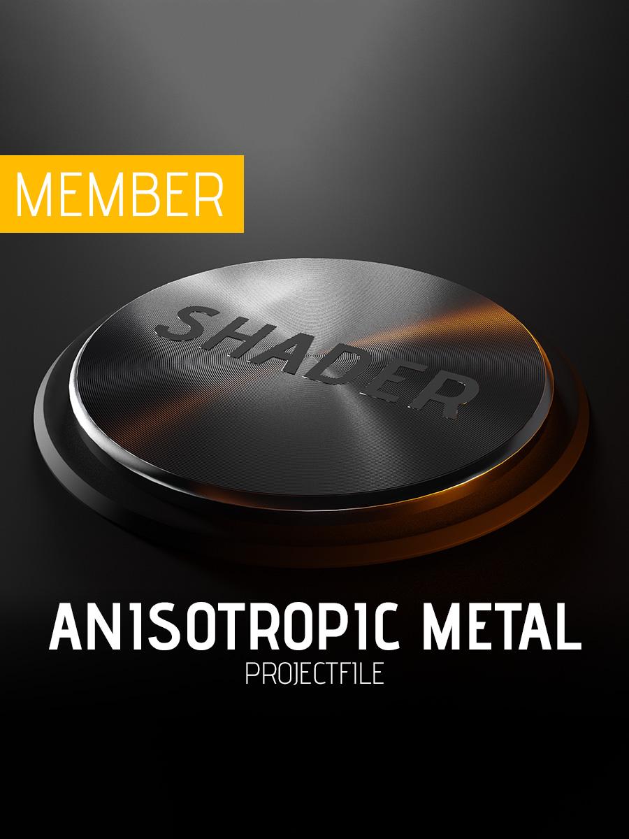 Anisotropic Metal Shader 3d model