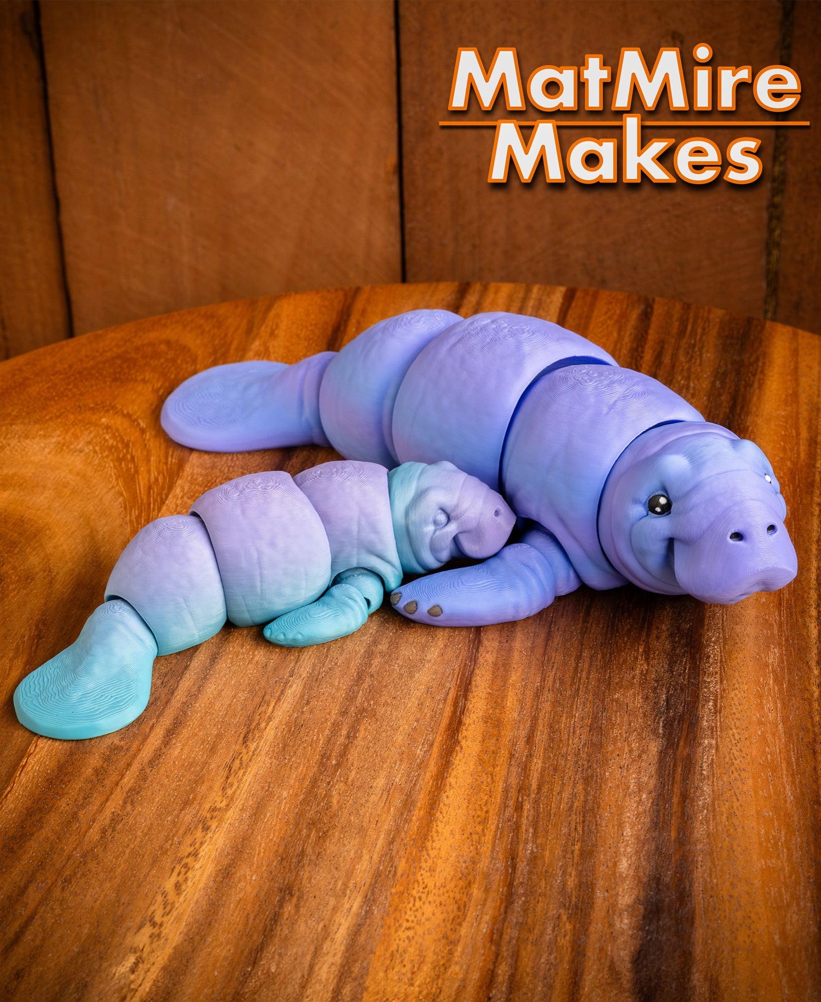 Manatee - Articulated Figure 3d model