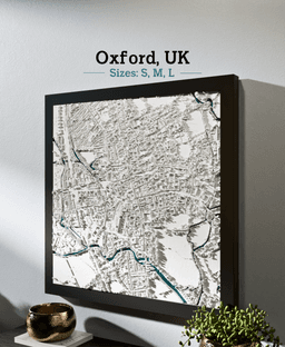 Oxford, UK - S, M, L, & XL 3d model