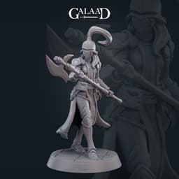 Dark fantasy Knight 05 3d model