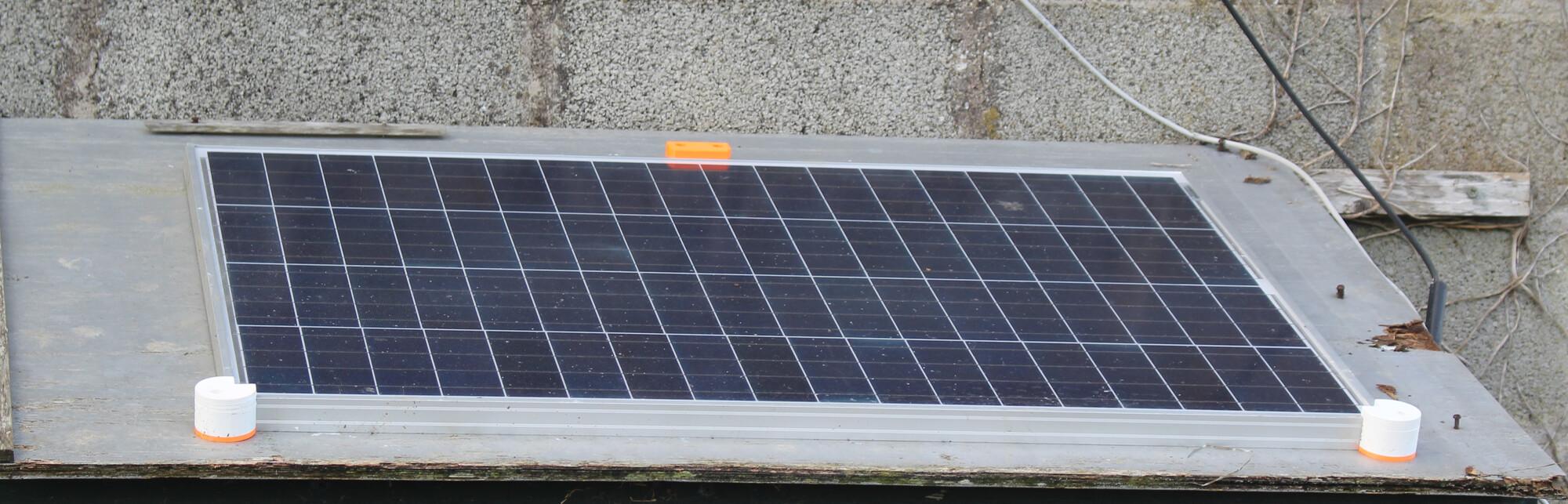 Solar panel mount kit - P1 - 30mm 3d model
