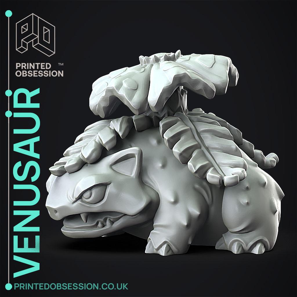 Venusaur - Pokemon - Fan Art 3d model