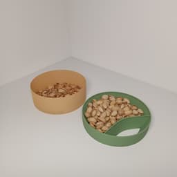 2in1 Pistachio bowl 3d model