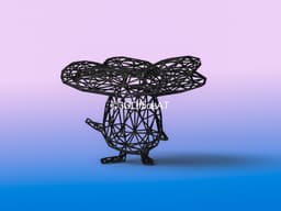 #045 Vileplume Pokemon Wiremon Figure 3d model