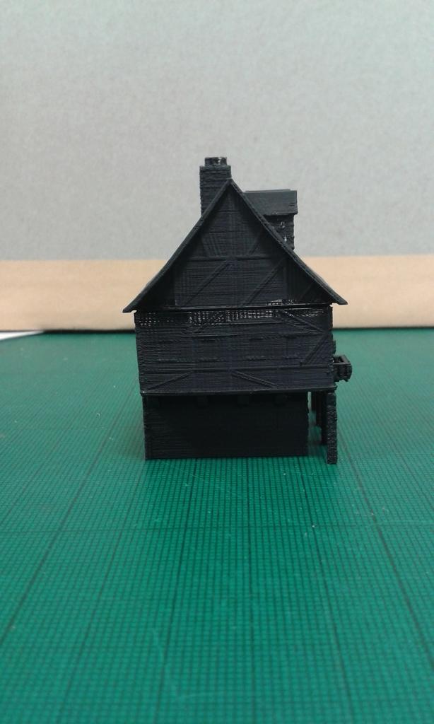 Another Tudor style house for wargaming 3d model