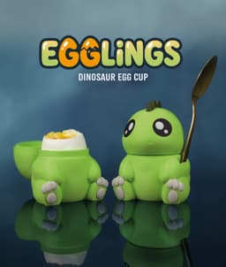 Egglings – Dinosaur Egg Cup 3d model