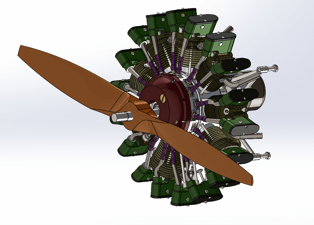 Aircraft Engine 3d model