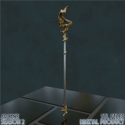 Viktor Final Form Cosplay Hexstaff Arcane League of Legends 3d model