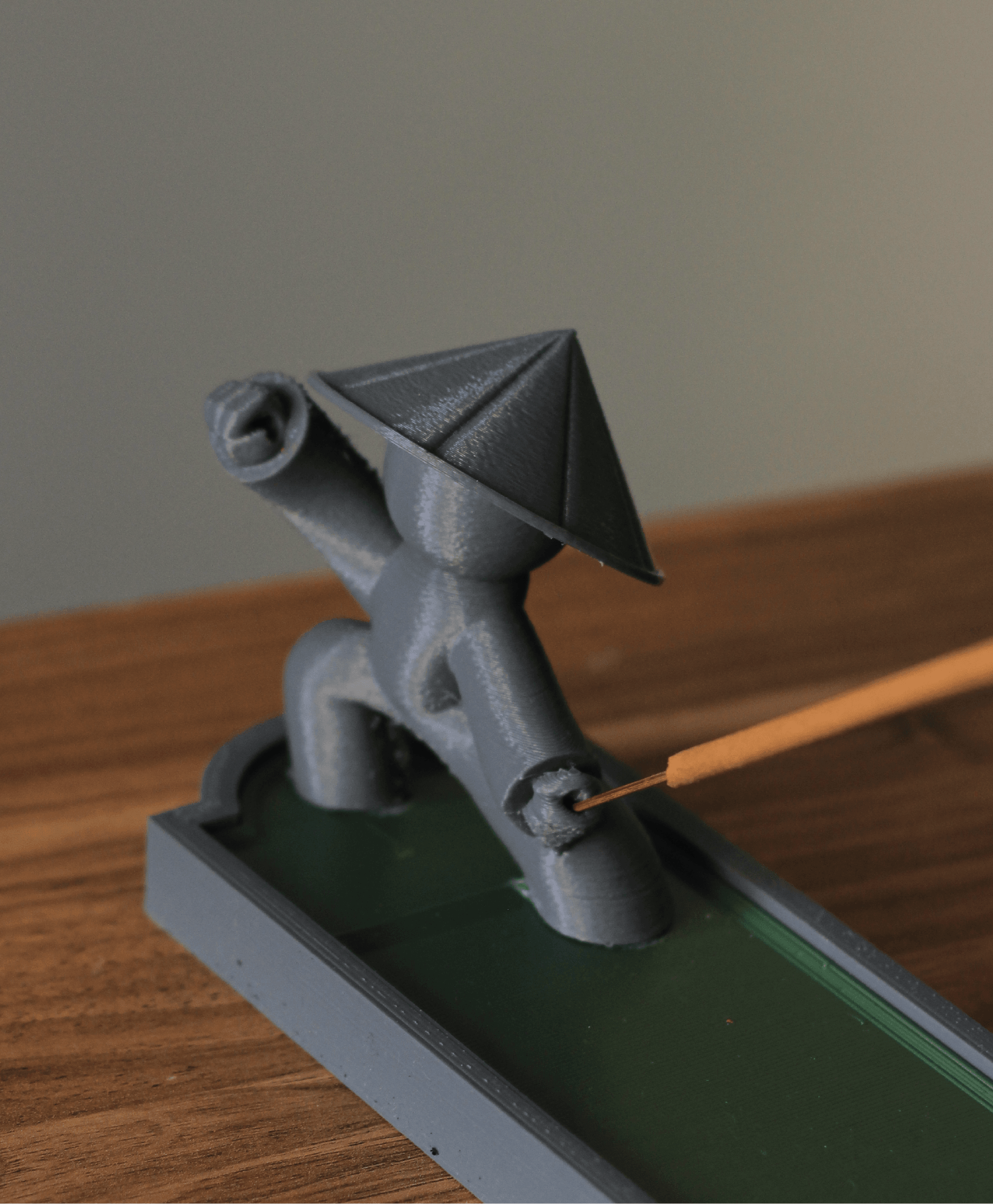 Samurai - Incense Holder 3d model