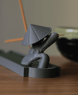 Samurai - Incense Holder 3d model