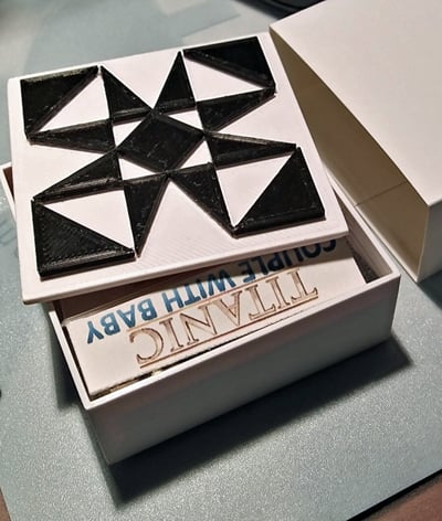 Titanic Tile Box 3d model
