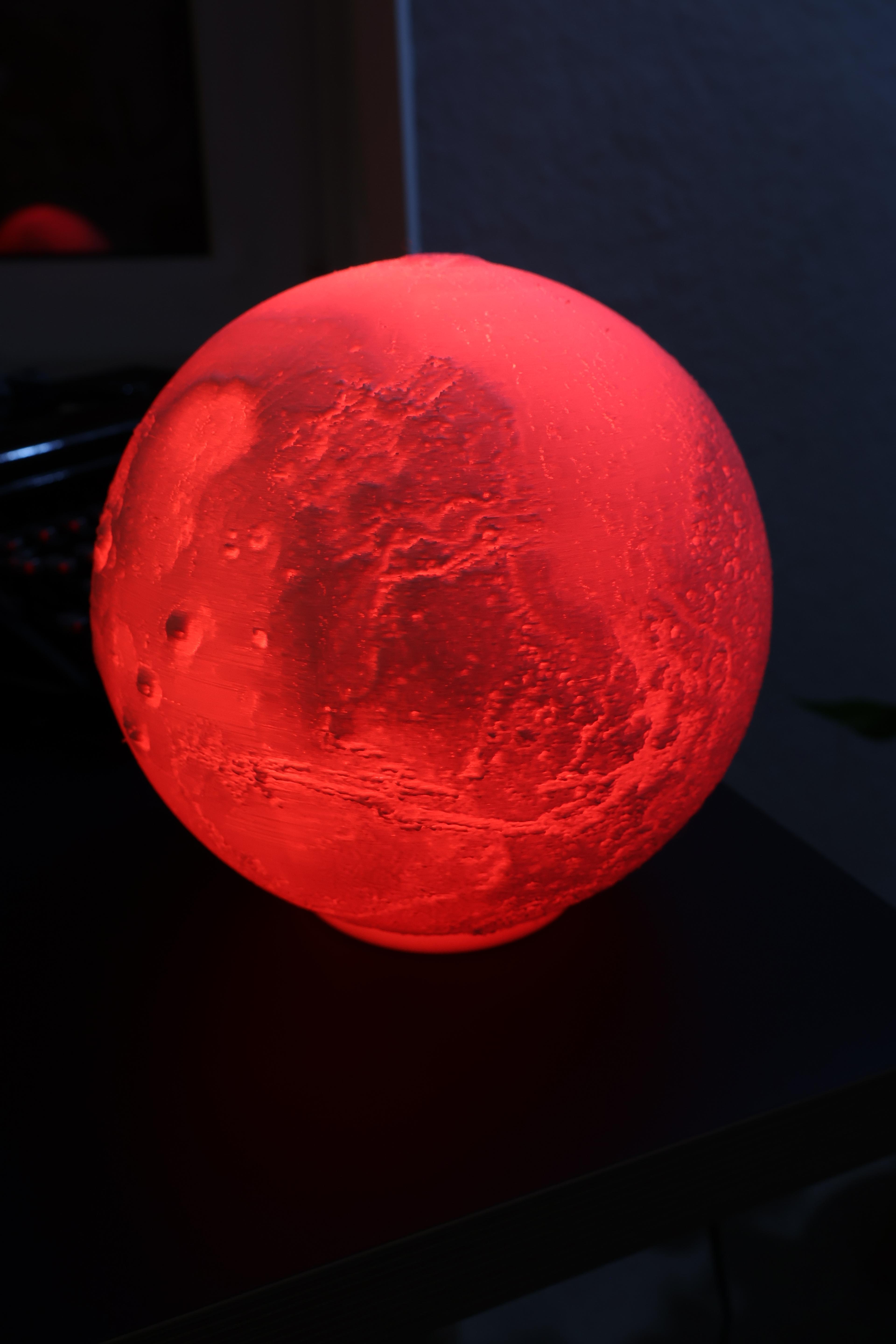 Mars Night Light 3d model