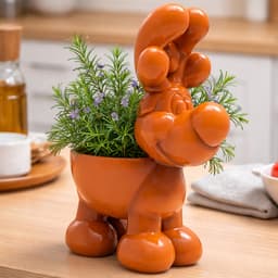 DEER BOWL POT 3d model