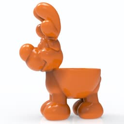 DEER BOWL POT 3d model