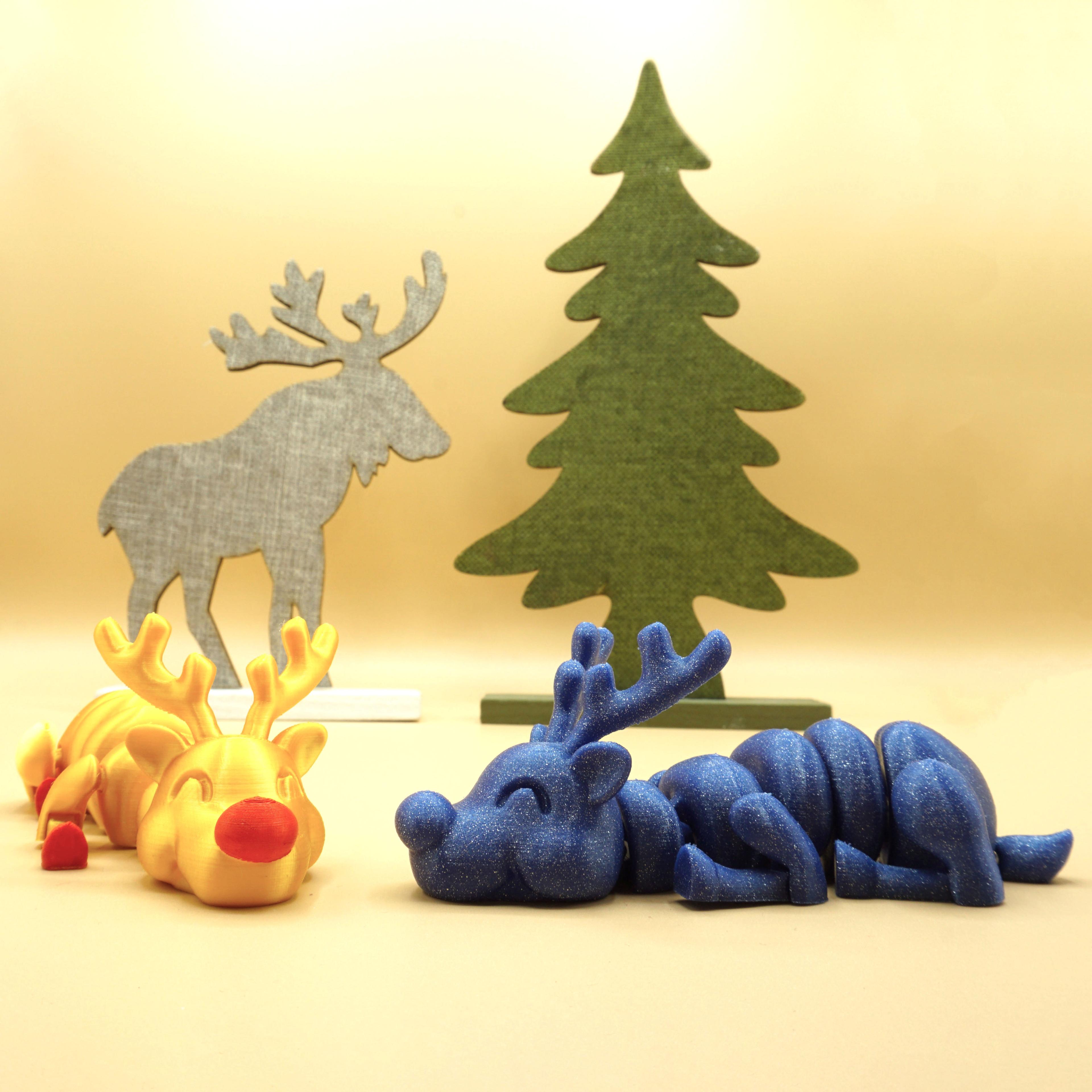 Lazy Reindeer 3d model