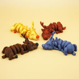 Lazy Reindeer 3d model