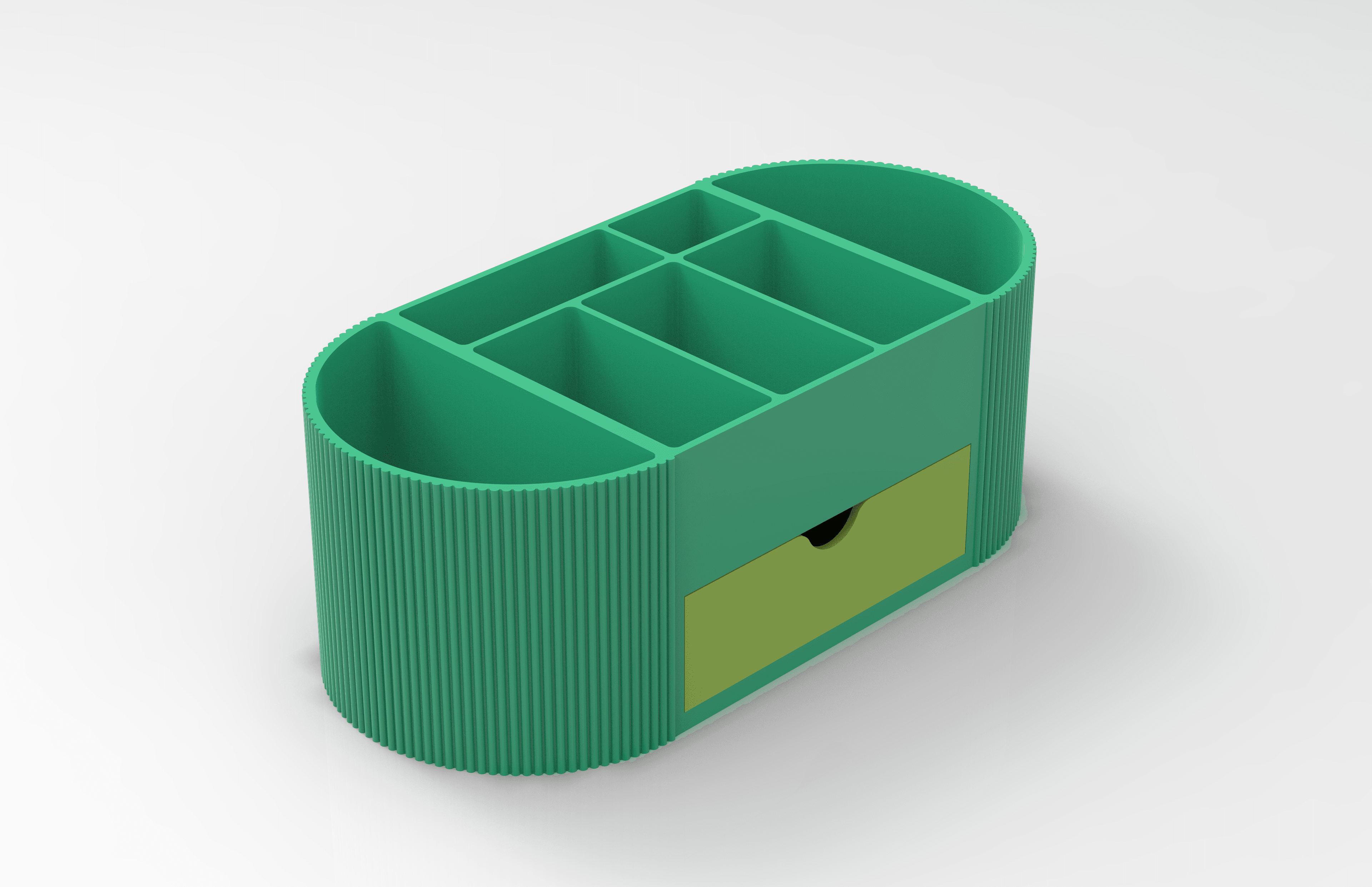 FlexiDesk Pro – Modular Office Organizer 3d model