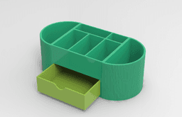 FlexiDesk Pro – Modular Office Organizer 3d model