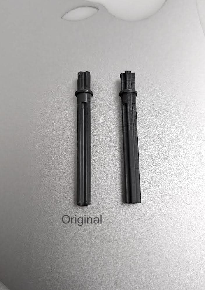 Lego cross axle 3d model