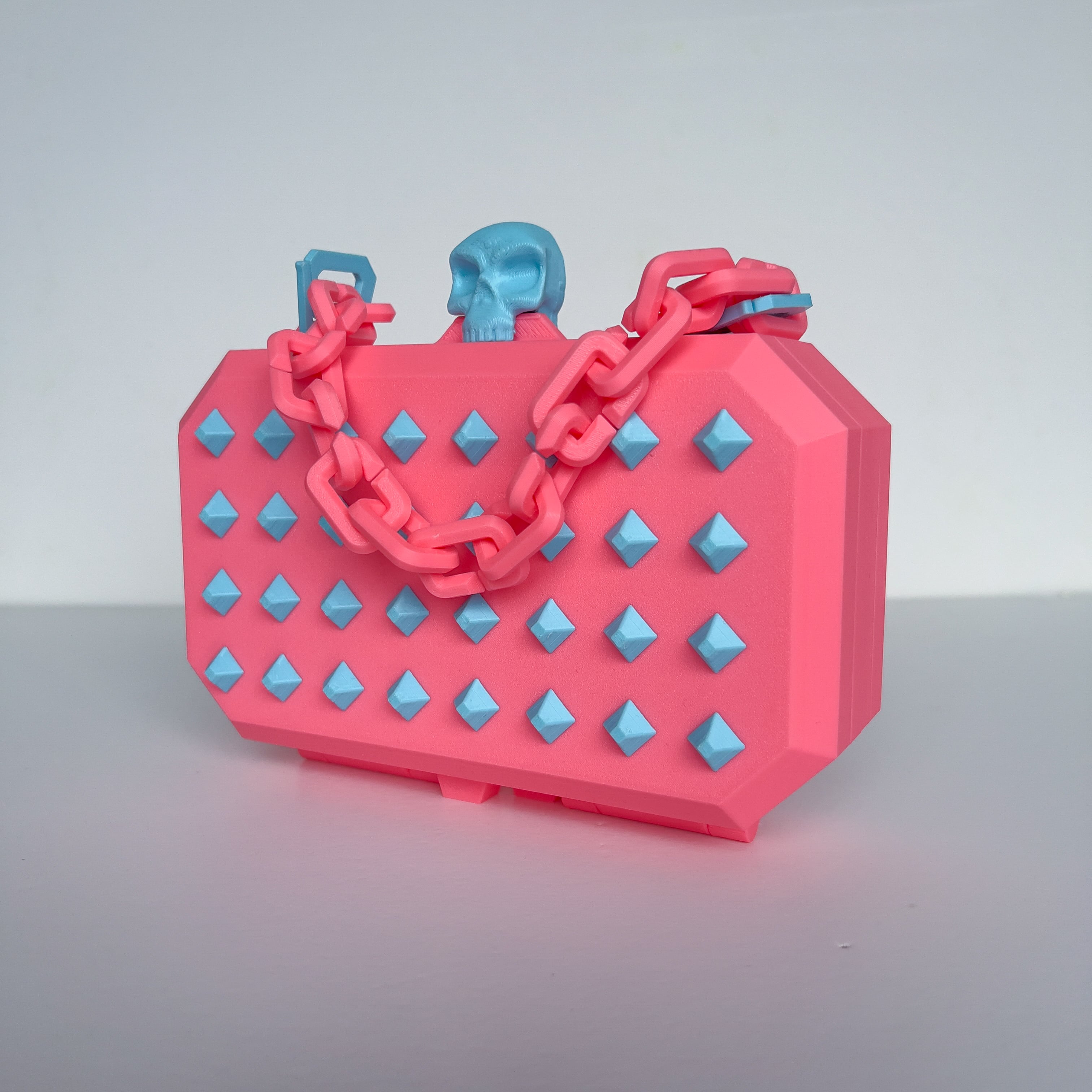 Skull Clutch Bag 3d model