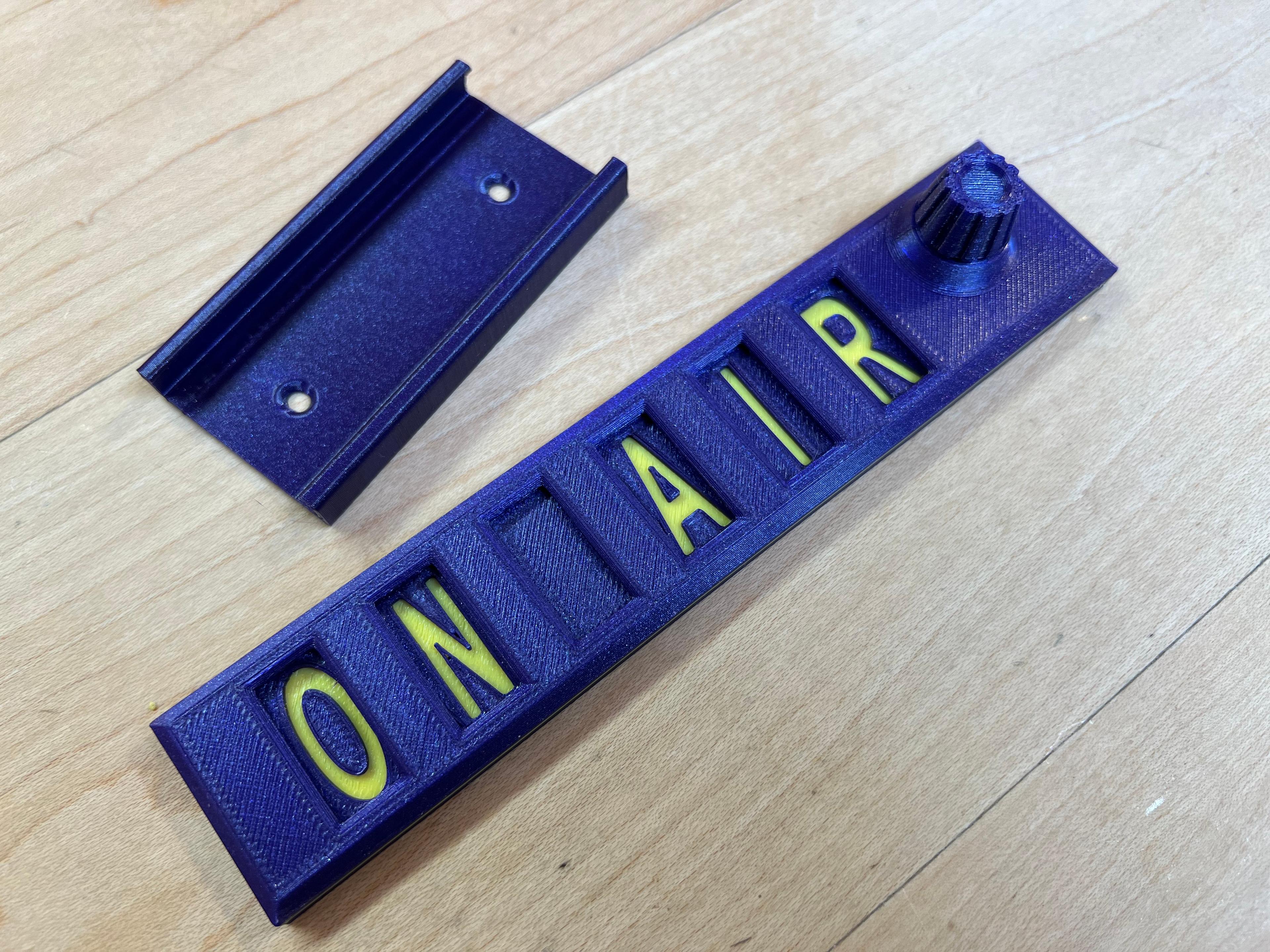 On-Air Word Swap Sign 3d model
