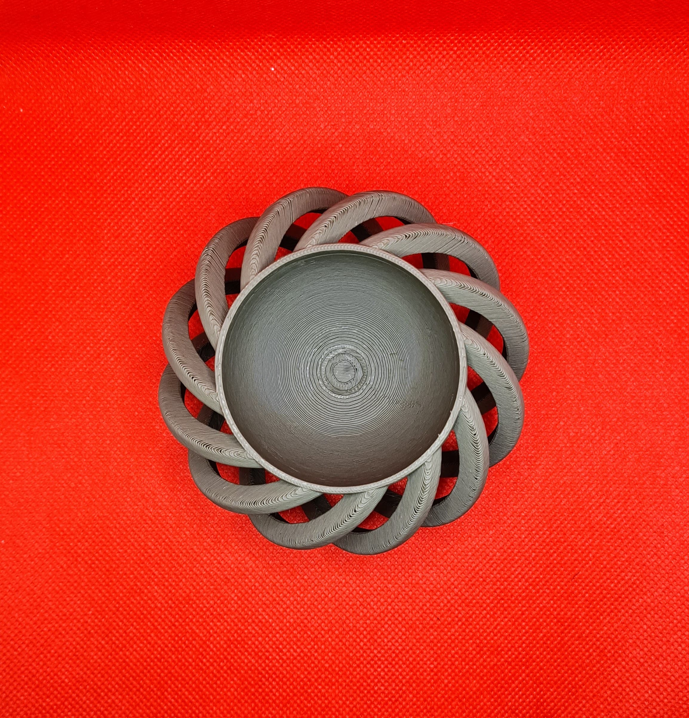 Spiral Bowl (Support Free) 3d model