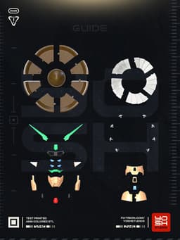 Mech Lupus Tequila Helmet 3D Printer STL 3d model