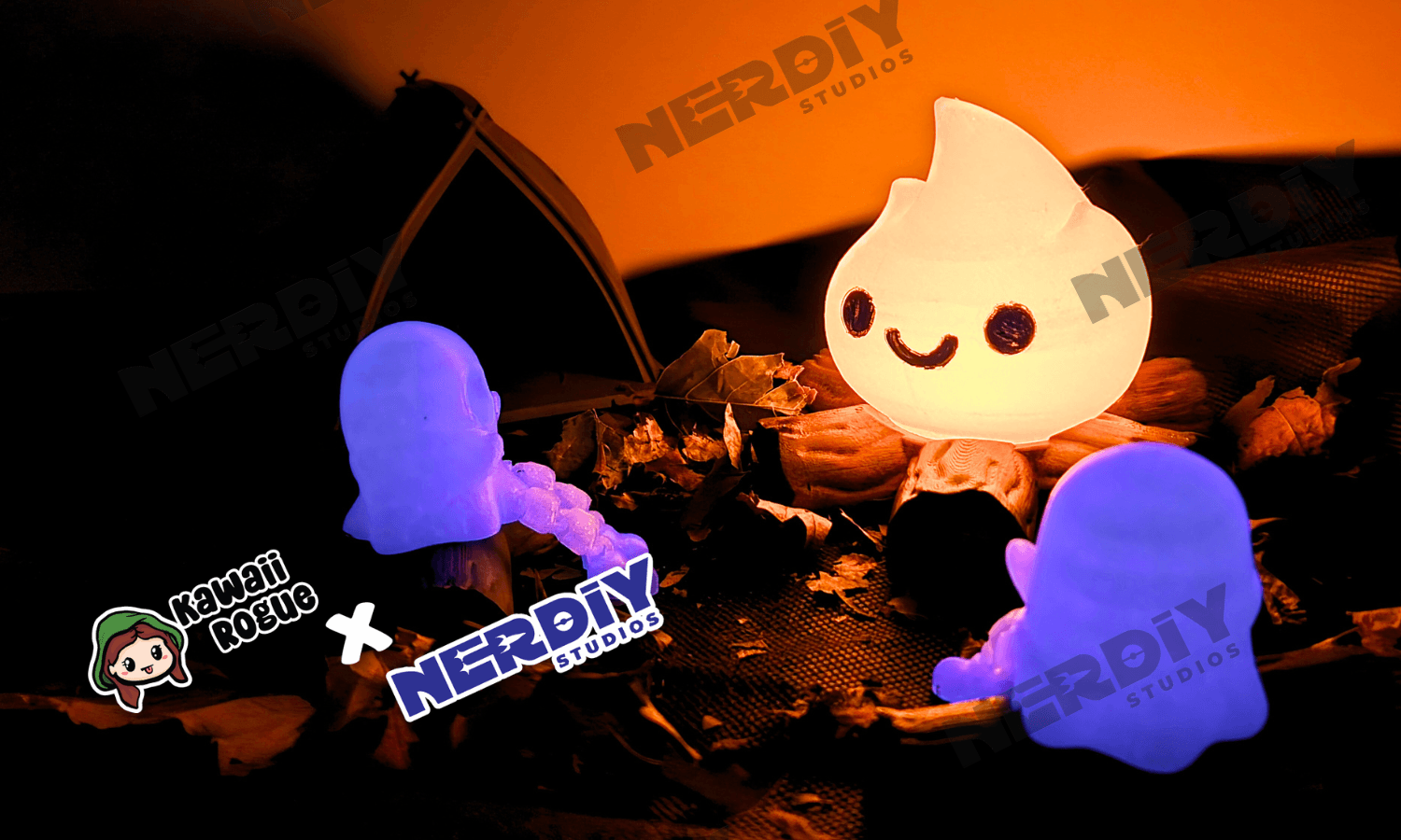 Subscriber Exclusive - Campfire Ghost Stories collaboration with Kawaii Rogue 3d model